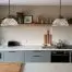 Open plan bespoke slim line kitchen by Rao Furniture
