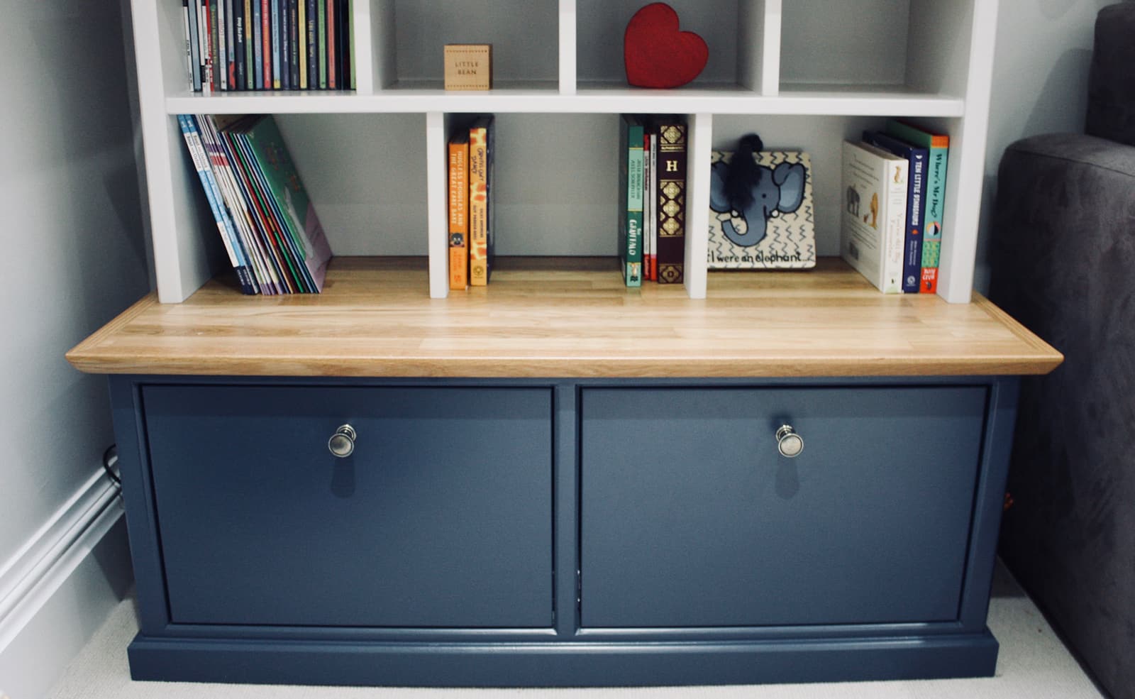 Children’s bespoke bookcase by Rao Furniture