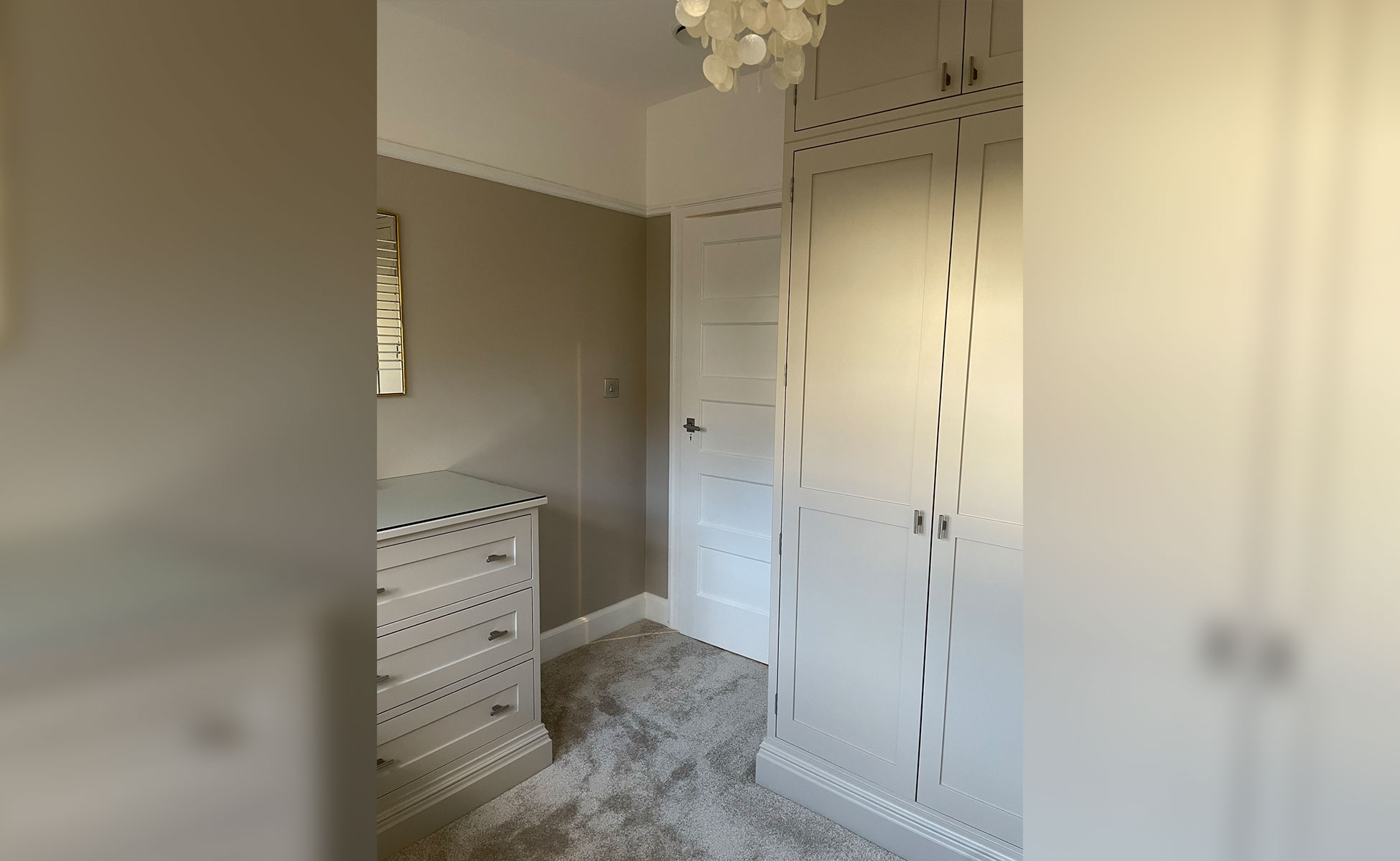 handmade bespoke bedroom and dressing room by Rao Furniture