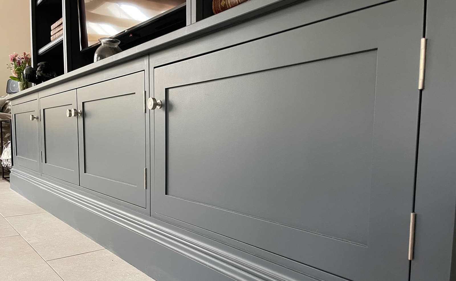 Bespoke TV media display unit by Rao Furniture