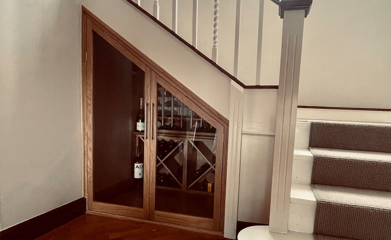 handmade bespoke wine store by Rao Furniture