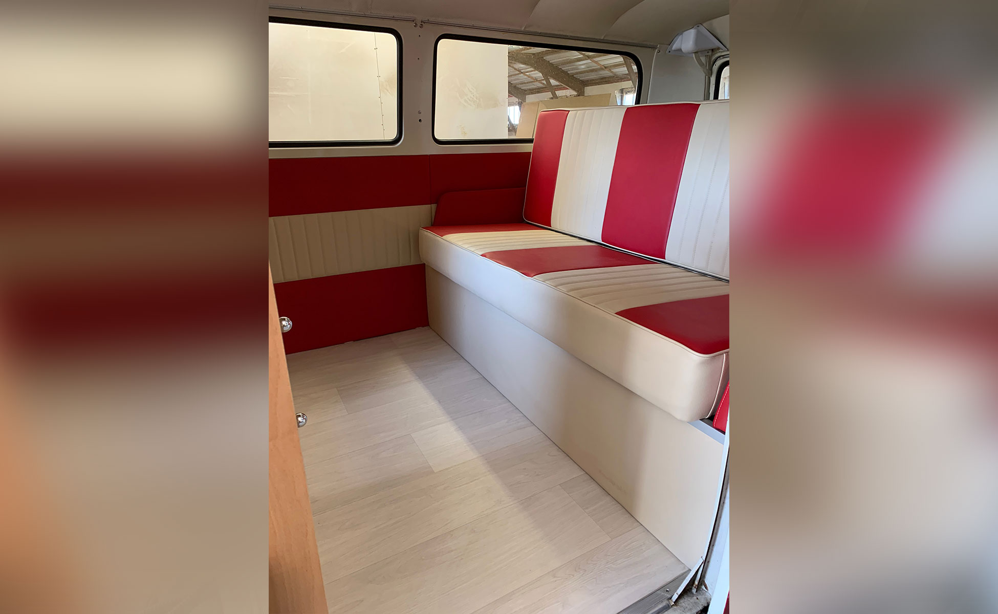 Bespoke VW T2 camper van interior by Rao Furniture